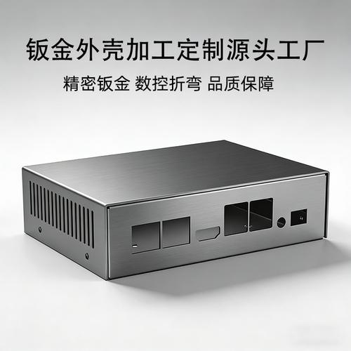 定制边缘计算迷你机箱工控机钣金外壳poe监控交换机加工工厂